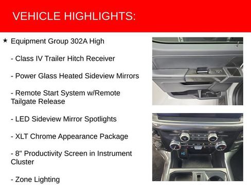 Used 2023 Ford F150 XLT w/ Equipment Group 302A High AWD/4WD image 18