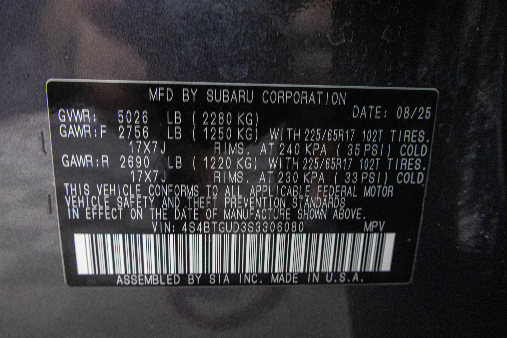 Used 2025 Subaru Outback Wilderness AWD/4WD image 56