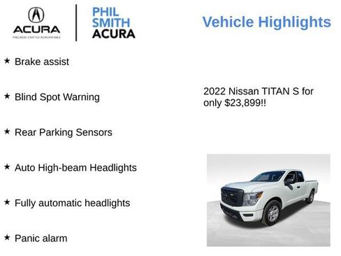 Used 2022 Nissan Titan S image 9