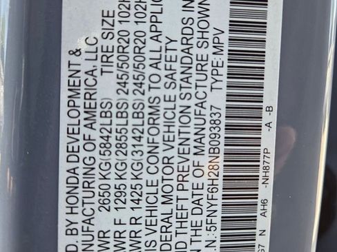 Used 2022 Honda Pilot Special Edition image 24