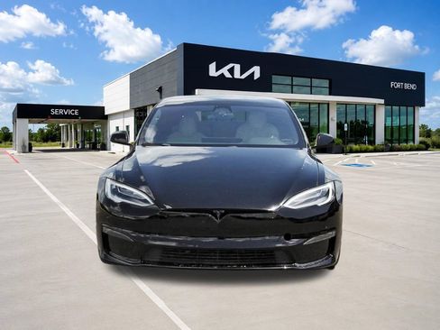 Used 2021 Tesla Model S Plaid AWD/4WD image 2