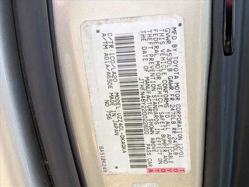 Used 2002 Lexus SC 430 Convertible RWD image 15