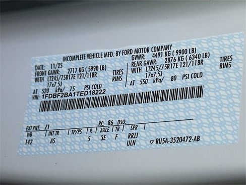 New 2026 Ford F250 XL w/ XL Chrome Package image 16