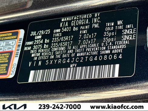 New 2026 Kia Sorento LX image 39