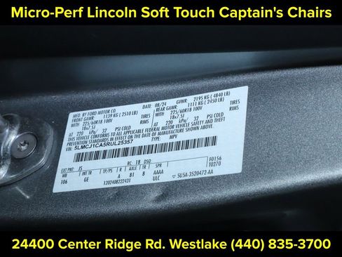 Certified 2024 Lincoln Corsair FWD w/ Equipment Group 101A image 19