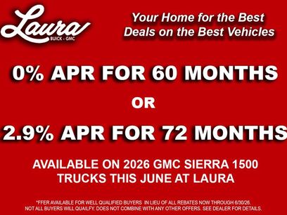 New 2026 GMC Sierra 1500 AT4X