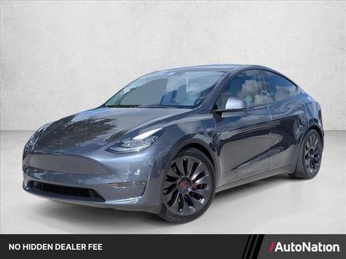 Used 2021 Tesla Model Y Performance AWD/4WD image 1