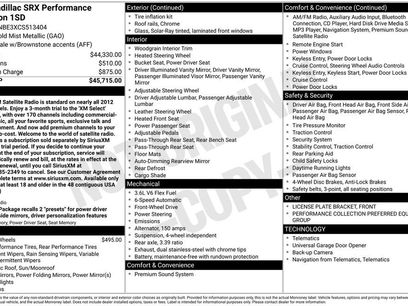 Used 2012 Cadillac SRX Performance