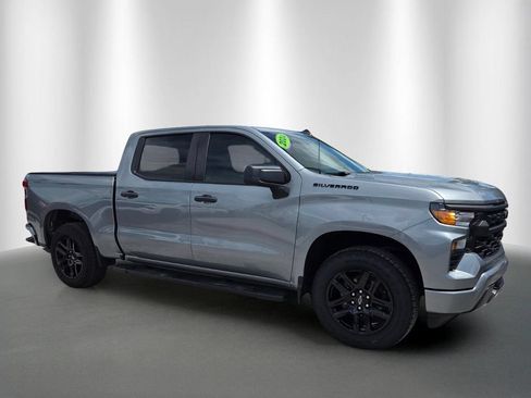 Used 2024 Chevrolet Silverado 1500 Custom w/ LPO, Dark Essentials Package RWD image 2