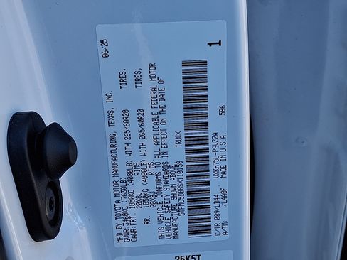Certified 2025 Toyota Tundra 1794 Edition AWD/4WD image 28