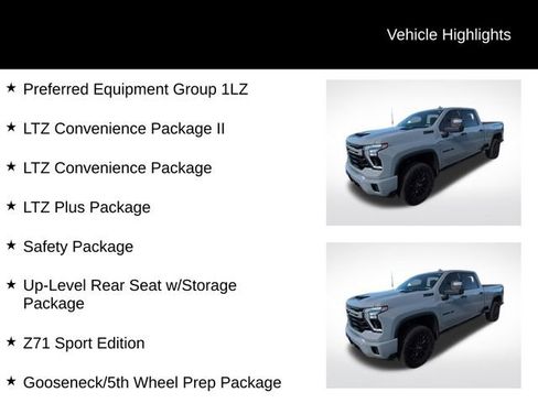 Used 2024 Chevrolet Silverado 2500 LTZ w/ LTZ Plus Package AWD/4WD image 8
