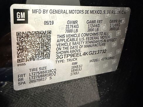 Used 2019 GMC Sierra 1500 AT4 w/ AT4 Premium Package image 17