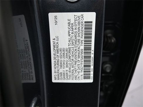 New 2025 Honda Accord SE image 10