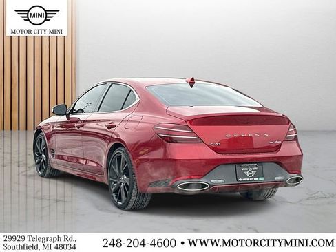 Used 2022 Genesis G70 3.3T w/ Sport Advanced Package image 5