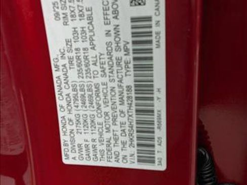 Used 2026 Honda CR-V EX-L image 18