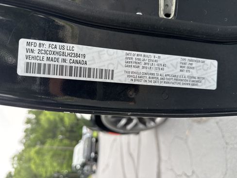 Used 2020 Dodge Charger GT w/ Blacktop Package RWD image 11