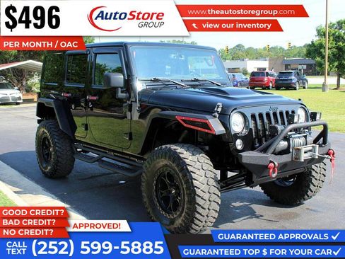 Used 2018 Jeep Wrangler Unlimited Sahara w/ Max Tow Package image 4