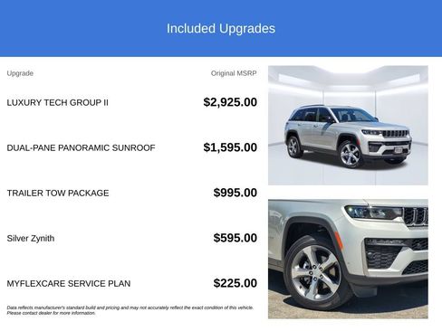 New 2026 Jeep Grand Cherokee Limited w/ Luxury Tech Group II AWD/4WD image 3