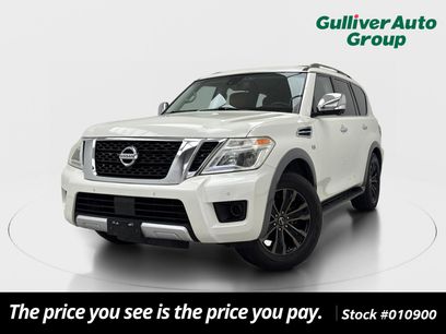 Used 2017 Nissan Armada Platinum w/ Interior Lighting Package