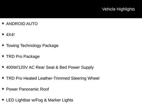 Used 2023 Toyota Tundra TRD Pro AWD/4WD image 7