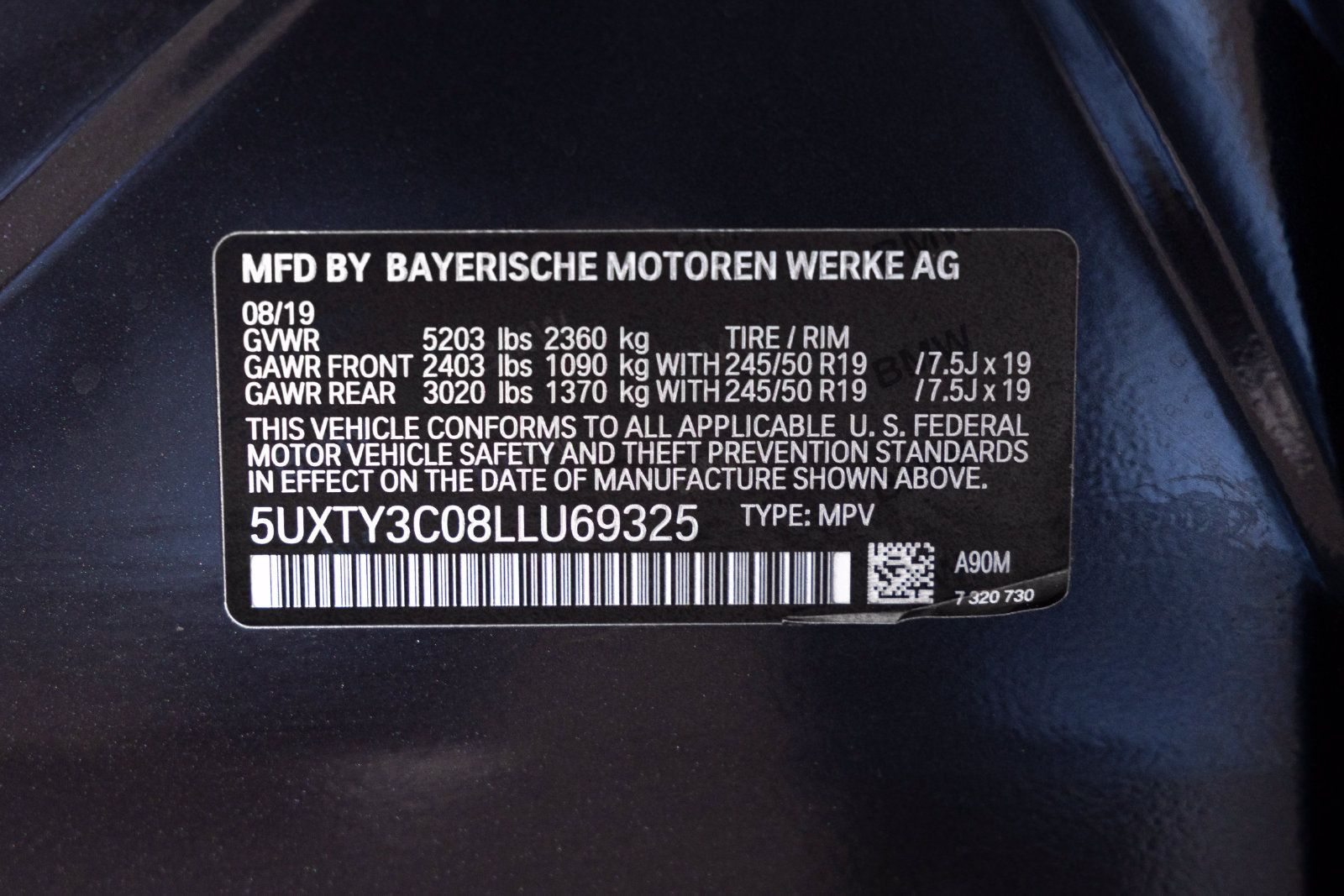 Used 2020 BMW X3 sDrive30i w/ Convenience Package RWD image 32