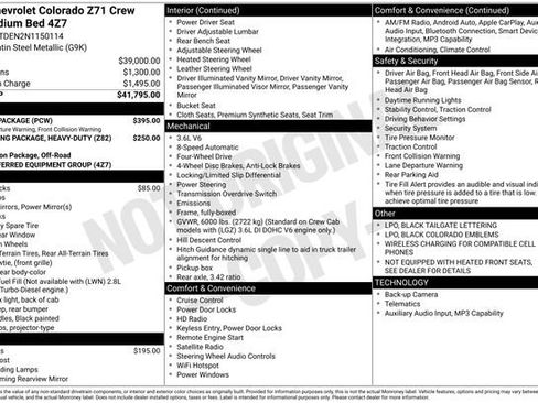 Used 2022 Chevrolet Colorado Z71 w/ Safety Package image 2