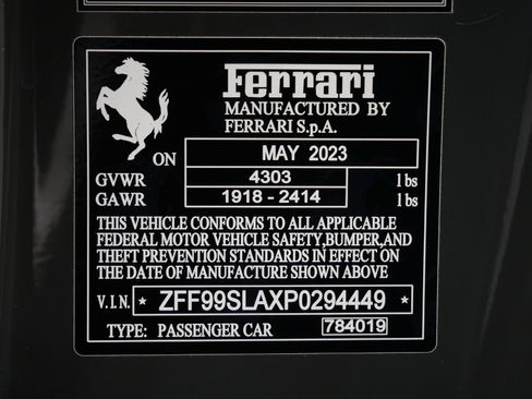 Used 2023 Ferrari 296 GTB image 20