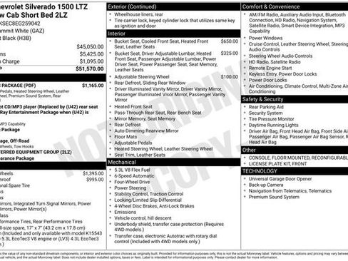 Used 2014 Chevrolet Silverado 1500 LTZ Z71 w/ LTZ Plus Package AWD/4WD image 19