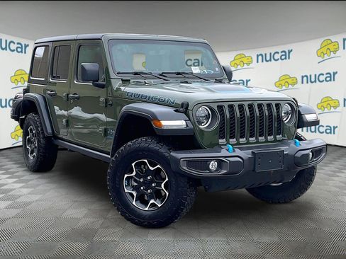 Used 2023 Jeep Wrangler Unlimited Rubicon 4xe w/ Cold Weather Group image 1