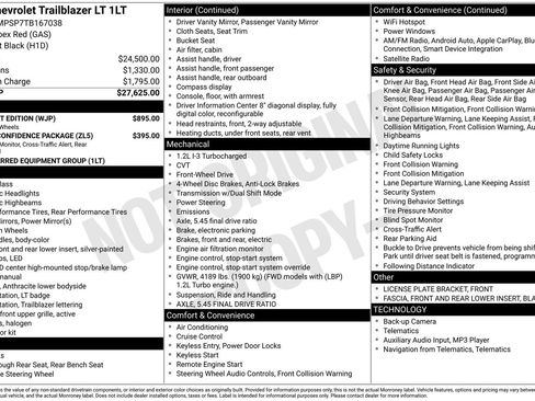New 2026 Chevrolet TrailBlazer LT w/ Midnight Edition image 23