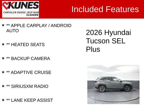 Used 2026 Hyundai Tucson SEL Plus AWD/4WD image 2