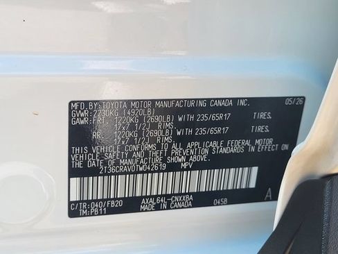 Used 2026 Toyota RAV4 LE AWD/4WD image 28