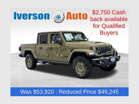 New 2026 Jeep Gladiator Willys AWD/4WD image 1