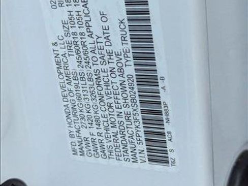 New 2025 Honda Ridgeline RTL image 16