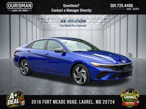 Certified 2025 Hyundai Elantra Sport FWD image 1