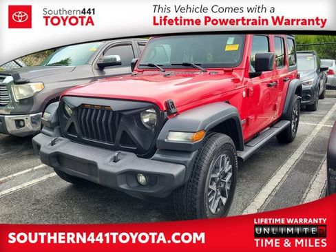 Used 2020 Jeep Wrangler Unlimited Sport S AWD/4WD image 1