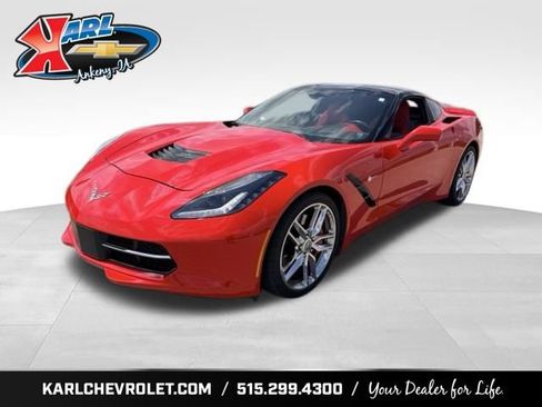 Used 2015 Chevrolet Corvette Stingray Coupe w/ 3LT Preferred Equipment Group RWD image 1