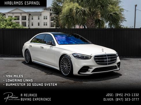 Used 2022 Mercedes-Benz S 580 4MATIC Sedan w/ Warmth & Comfort Package image 1