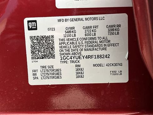 Used 2024 Chevrolet Silverado 3500 LTZ w/ LTZ Premium Package image 45