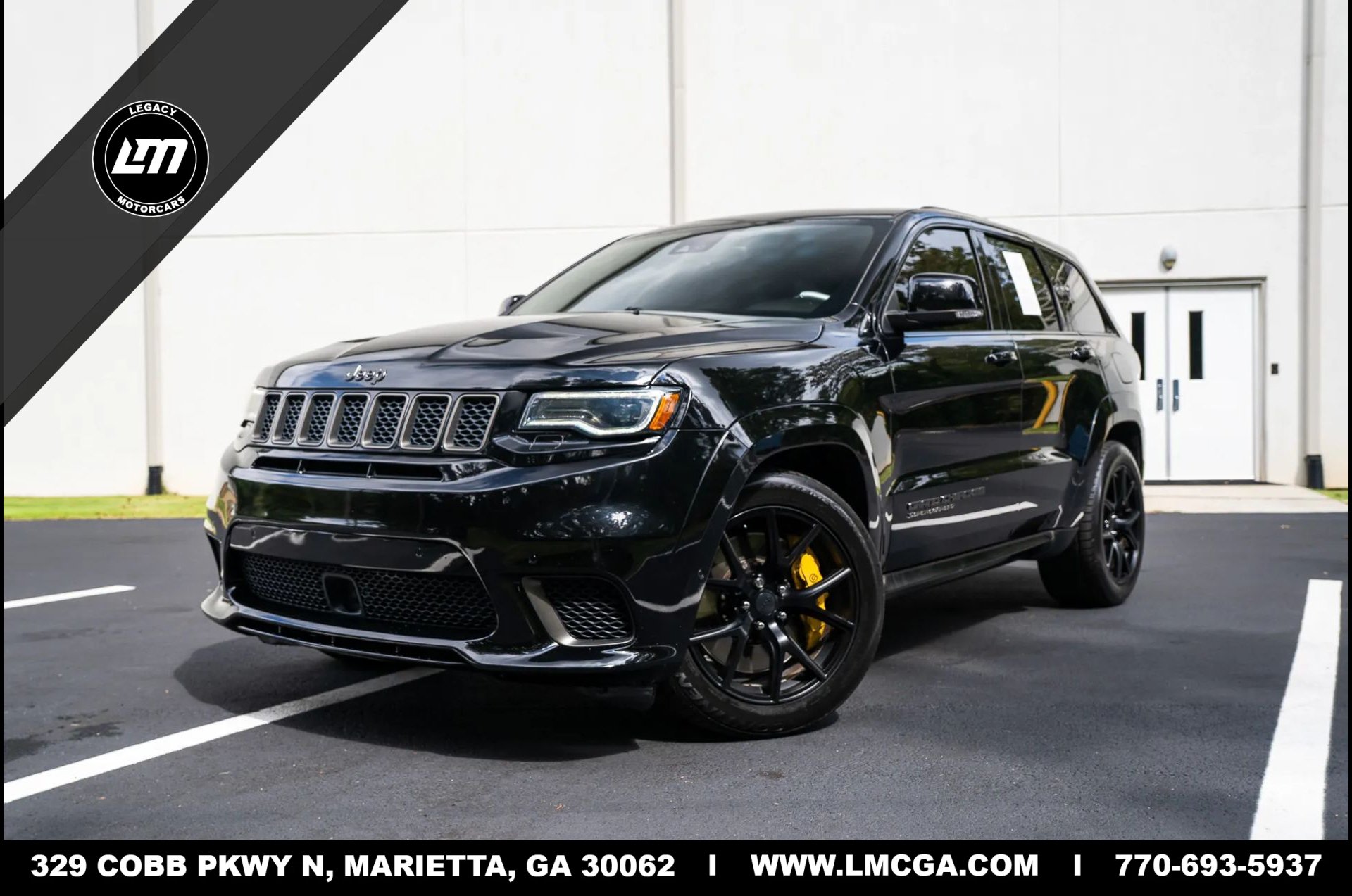 Used 2018 Jeep Grand Cherokee Trackhawk AWD/4WD image 1