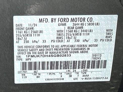Used 2025 Ford Explorer Active RWD image 33