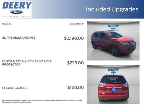 Used 2016 Nissan Rogue SL w/ SL Premium Package AWD/4WD image 11