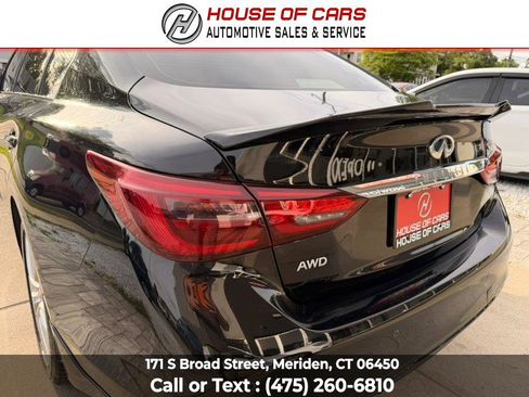 Used 2018 INFINITI Q50 Luxe w/ Sensory Package (Luxe) AWD/4WD image 14