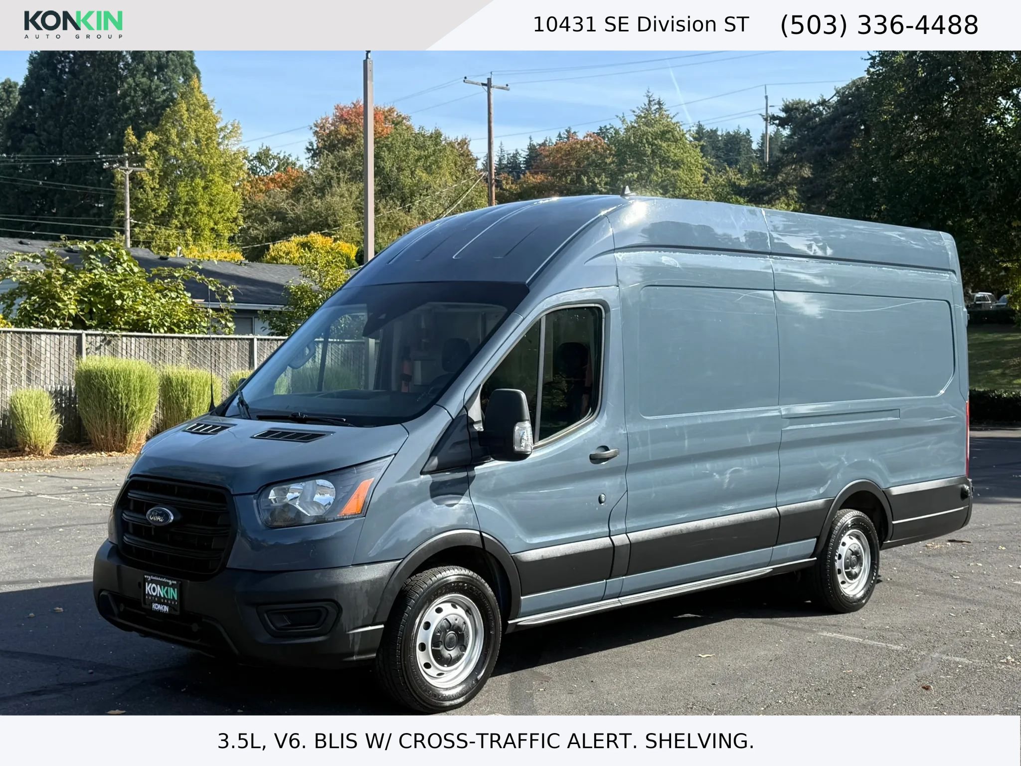 Used 2020 Ford Transit 250 148 High Roof Extended RWD image 1