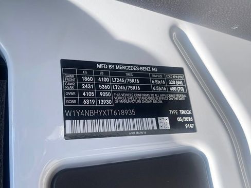 New 2026 Mercedes-Benz Sprinter 2500 image 21