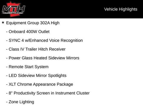 Used 2023 Ford F150 XLT w/ Equipment Group 302A High AWD/4WD image 5