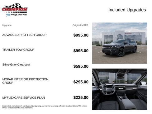 New 2026 Jeep Cherokee Overland w/ Trailer Tow Group AWD/4WD image 6