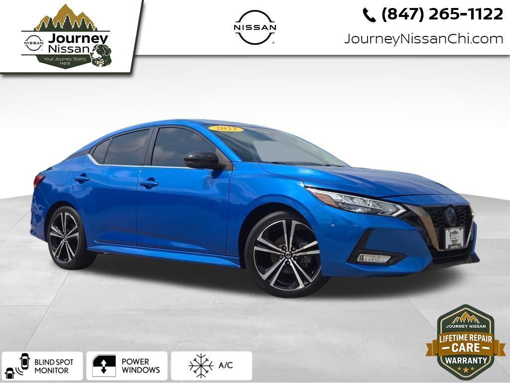 Used 2022 Nissan Sentra SR FWD image 1