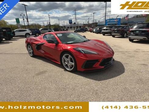 Certified 2023 Chevrolet Corvette Stingray Convertible w/ Z51 Performance Package RWD image 2