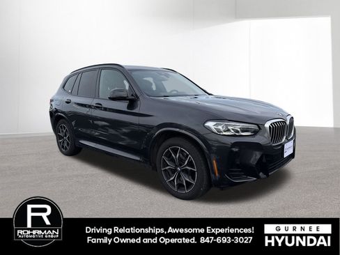 Used 2022 BMW X3 xDrive30i w/ M Sport Package image 2